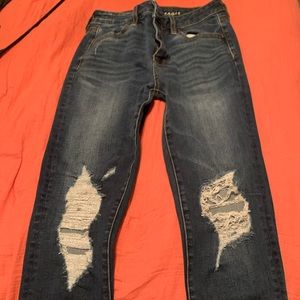American eagle jeans distressed